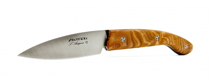 Ariégeois folding knife olive-wood