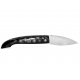 L'ariégeois folding knife with black horn handle