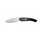 L'ariégeois folding knife with black horn handle