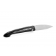 L'ariégeois folding knife with black horn handle