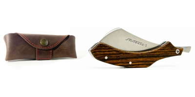 Le phasme folding knife bocote handle