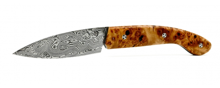 Ariégeois folding knife olive tree