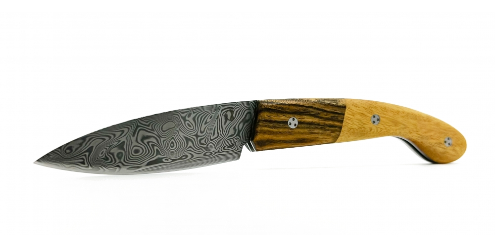 Ariégeois folding knife birch