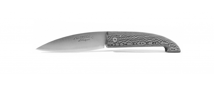 Couteau pliant - CUIRS et LAMES maroquinerie coutellerie artisanale